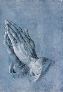 руки в молитве - А, Дюрер